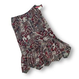 Vintage NWT Elegant Paisley Print Skirt
